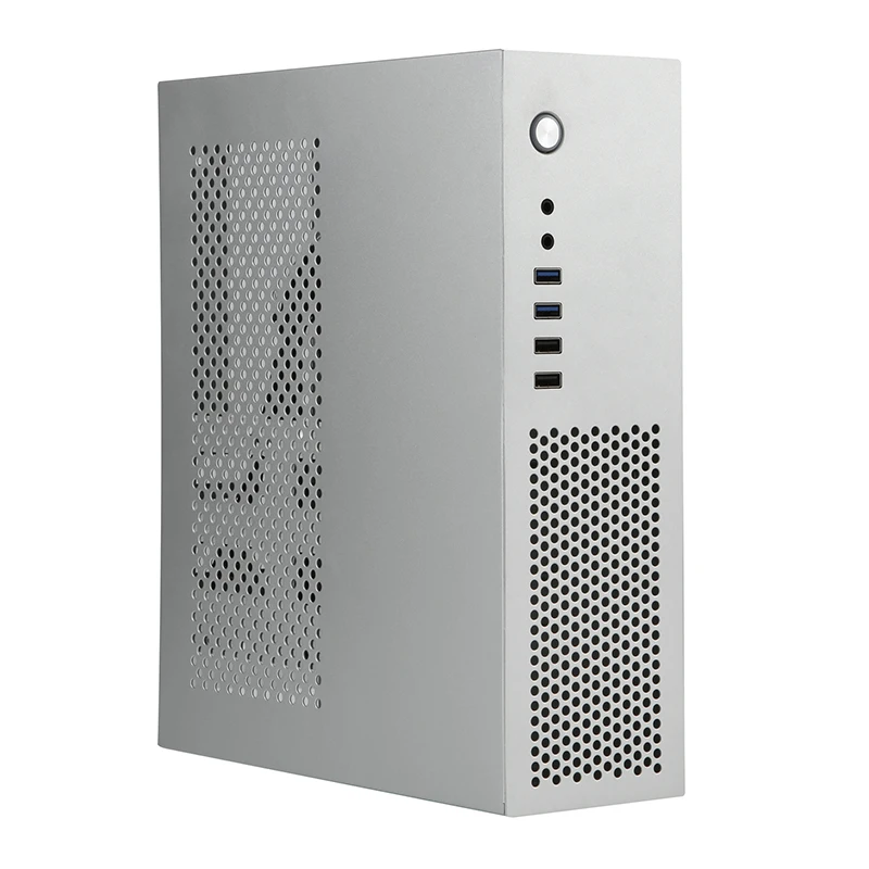 Retro Gaming Pc Case - A10 7.3L M-ATXシャーシ A4 HTPC ポータブルハーフハイトグラフィックカード搭載コンピューターPC