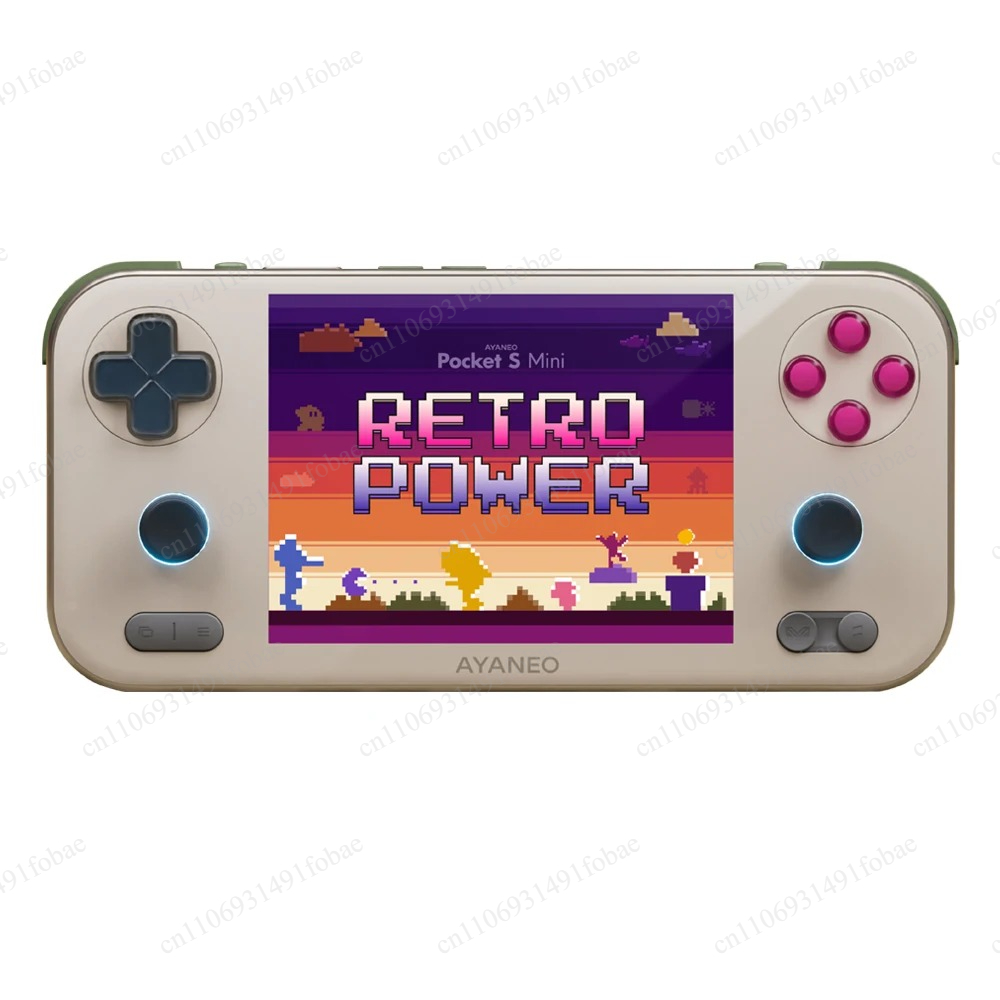 Retro Handheld Console - AYANEO Pocket S ミニレトロハンドヘルドゲーム機、4.2インチ 4:3 LCD