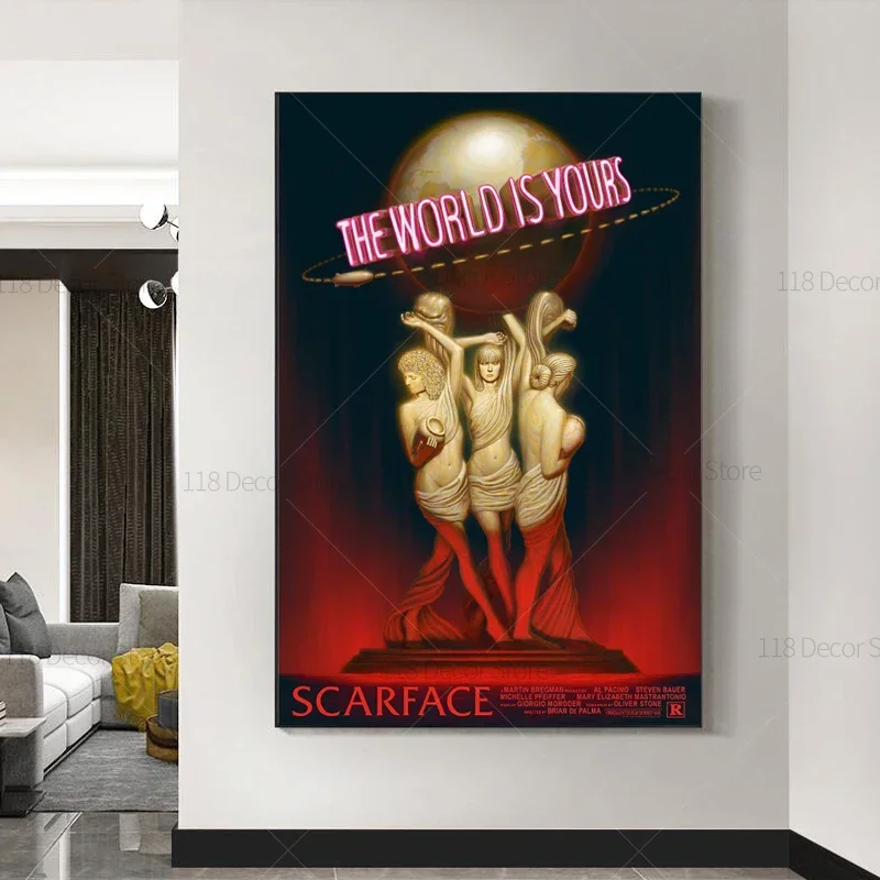 Retro Gaming Pictures - The World Is Yours スカーフェイス レトロ