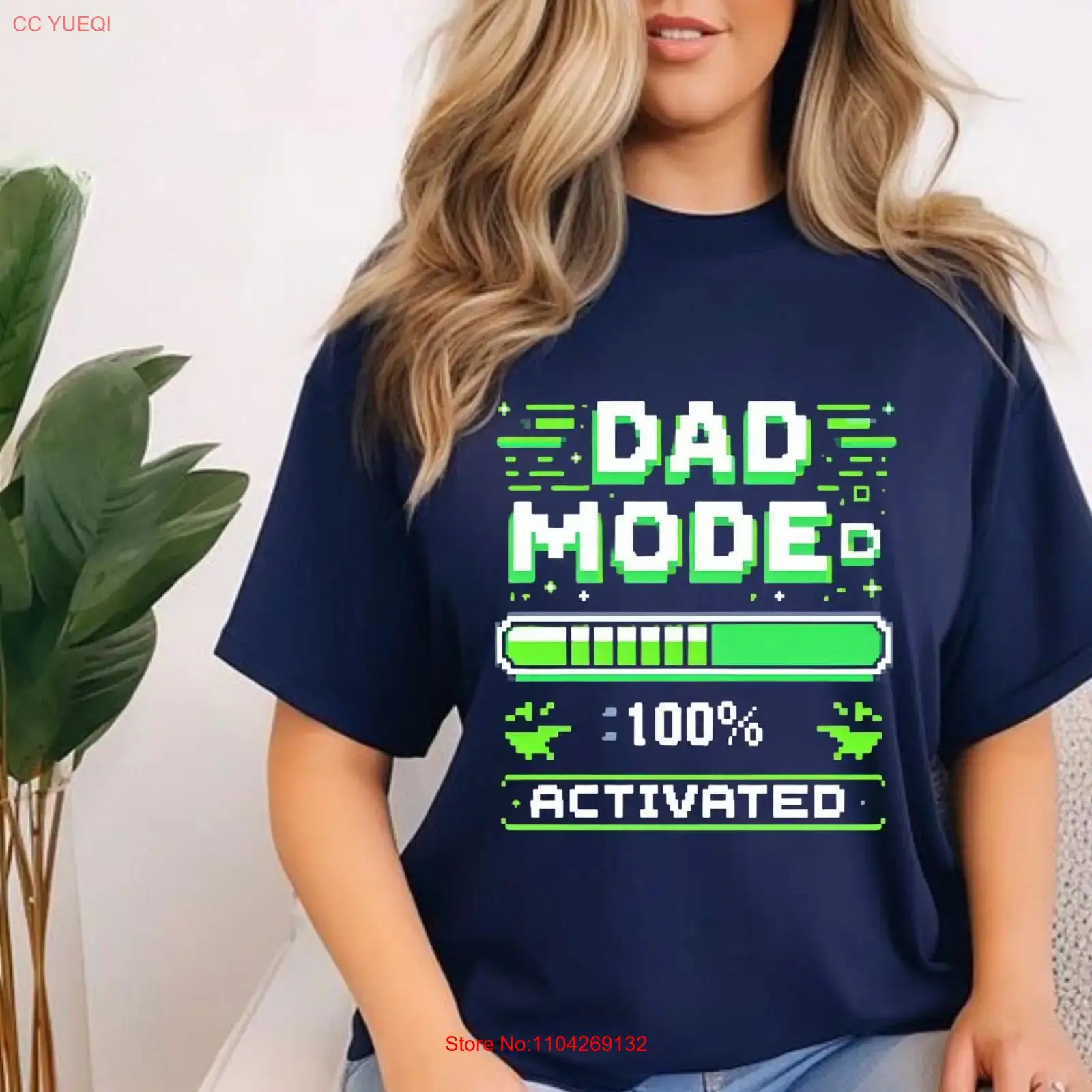 Retro Gaming Bar - お父さんモード起動中 Tシャツ ゲーマー向け 面白い 新しいピクセルアート プログレスバー