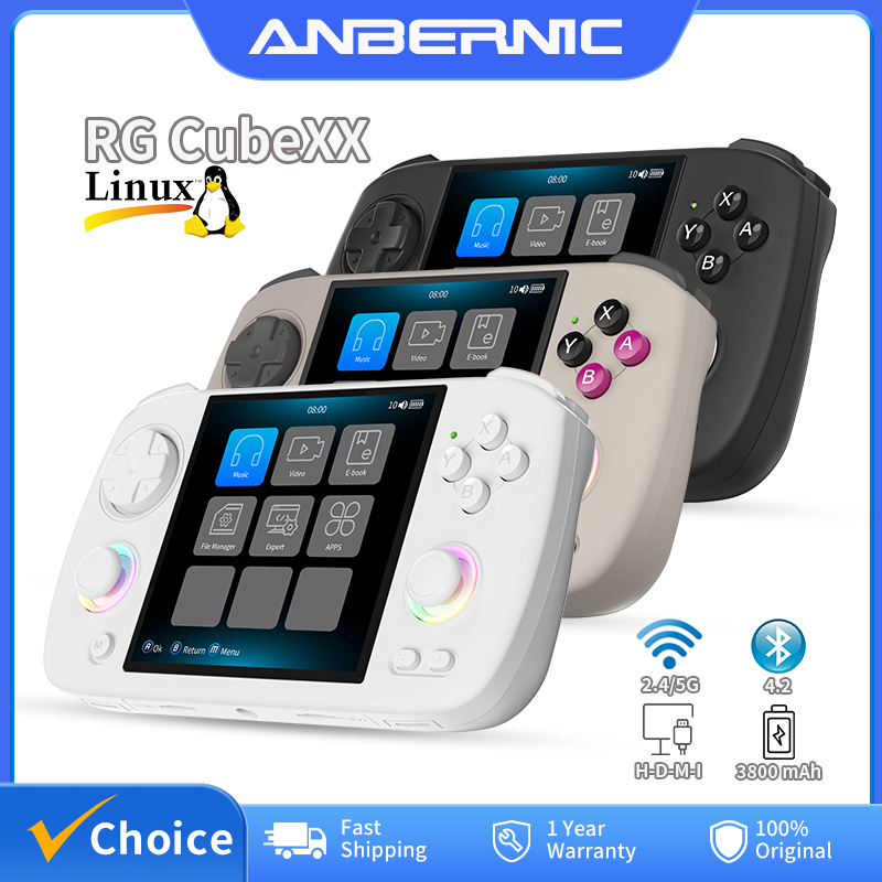 Retro Gaming Kiosk - ANBERNIC RG Cubexx レトロハンドヘルドゲームコンソール 3.95 