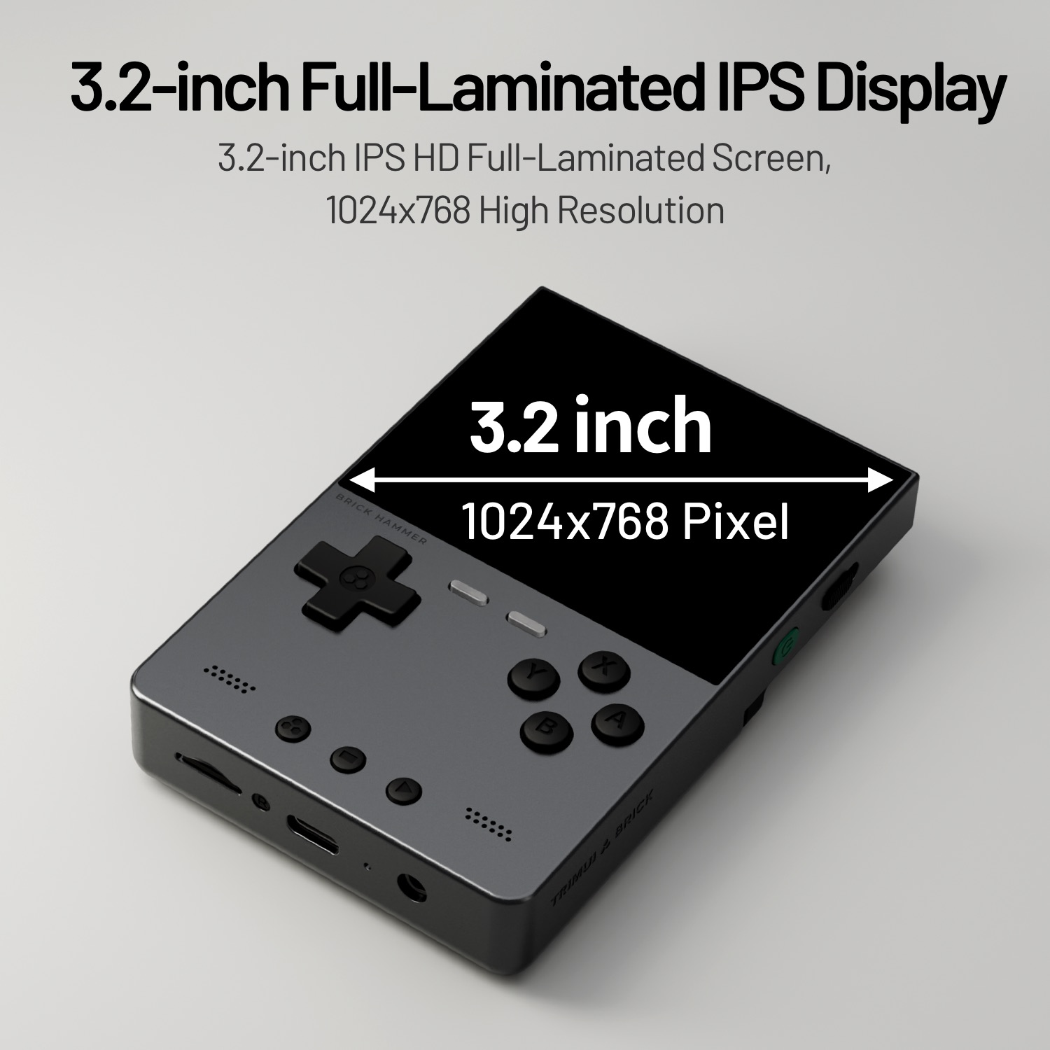 TRIMUI BRICK ハンマーミニメタルハンドヘルドゲー - Retro Gaming Handheld Best のレビューと価格