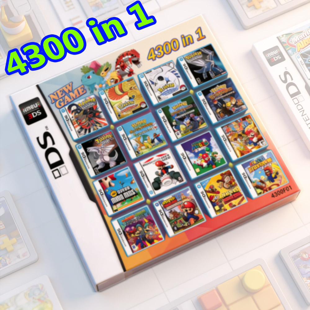 ポケモンをテーマにしたマルチゲームカートリッジ（DS/3DS - Retro Gaming Machine のレビューと価格