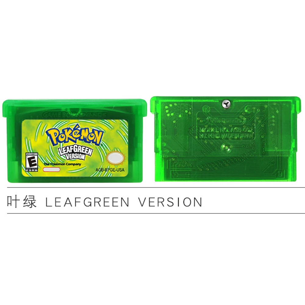 ポケモン 32 ビットビデオゲームカートリッジカード GBA - Retro Game Card のレビューと価格