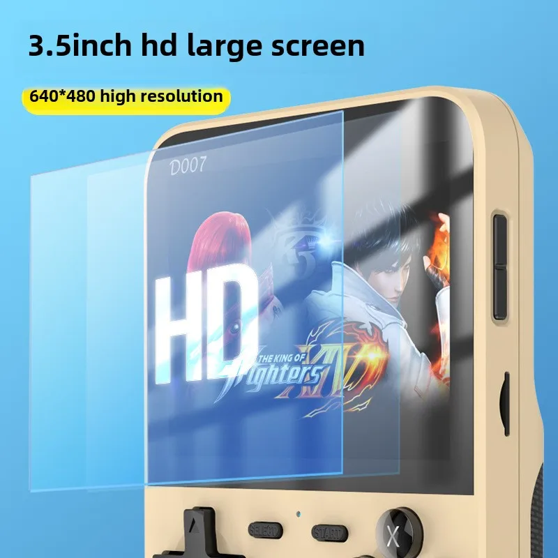 D007 ポータブルビデオゲームコンソール 3.5 インチ  - Retro Handheld Console のレビューと価格