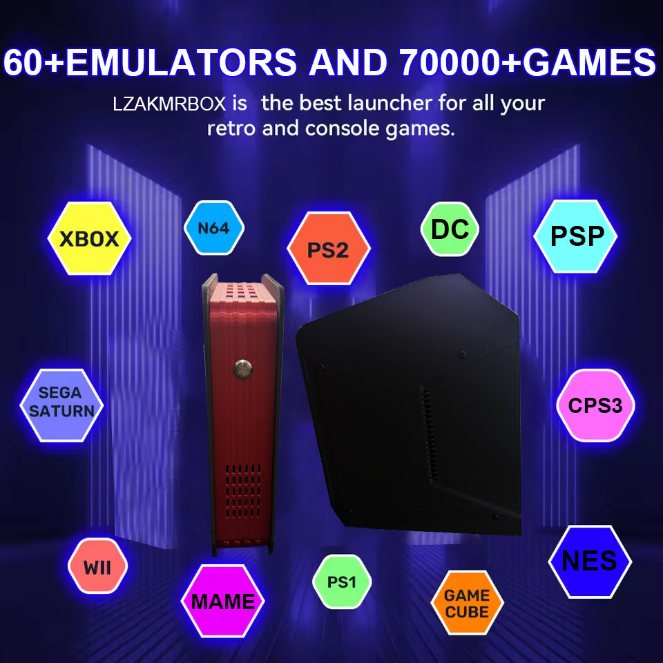 X4 レトロビデオゲームコンソール 1T デュアルシステムと - Retro Gaming Kiosk のレビューと価格