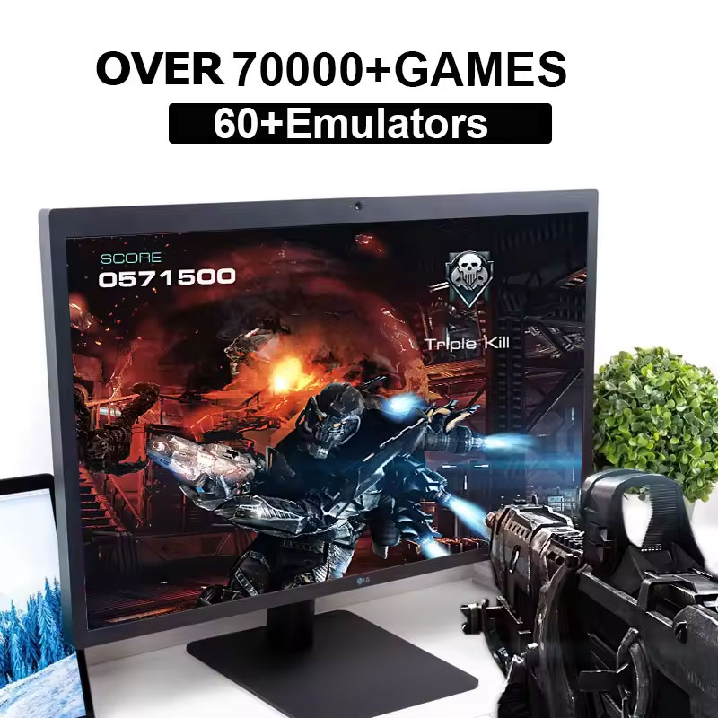 新型M88レトロゲーム機 4K HD内蔵85000+ゲーム  - Retro Gaming Kiosk のレビューと価格