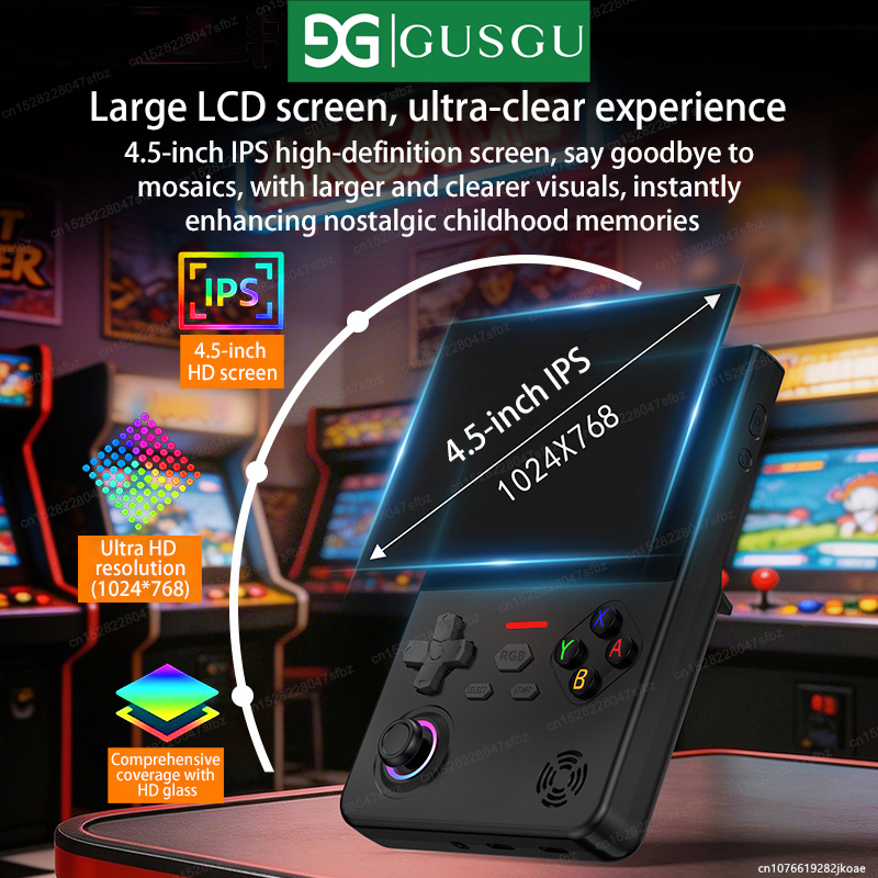 GUSGU H7 オープンソースレトロゲームコンソール 4. - Retro Gaming Handheld Best のレビューと価格