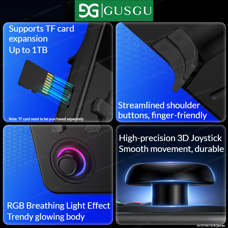GUSGU H7 オープンソースレトロゲームコンソール 4. - Retro Gaming Handheld Best のレビューと価格