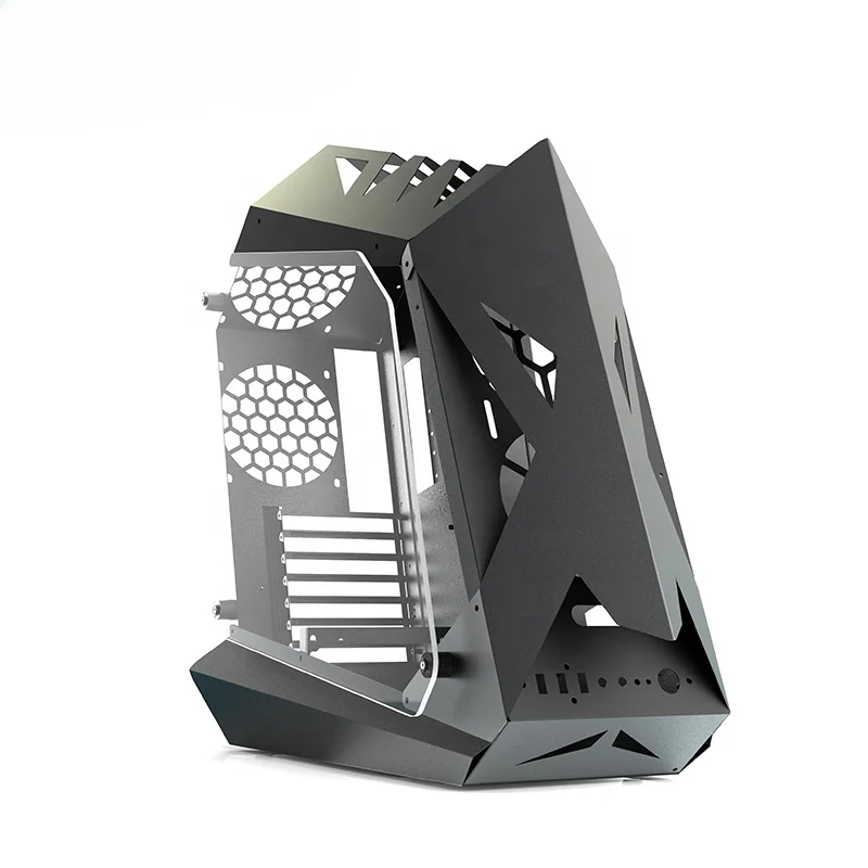 F937新デザインゲーミングPCキャビネットMatxコンピュ - Retro Gaming Pc Case のレビューと価格