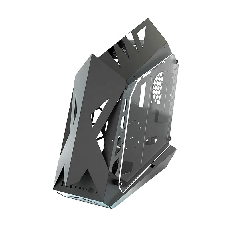 F937新デザインゲーミングPCキャビネットMatxコンピュ - Retro Gaming Pc Case のレビューと価格