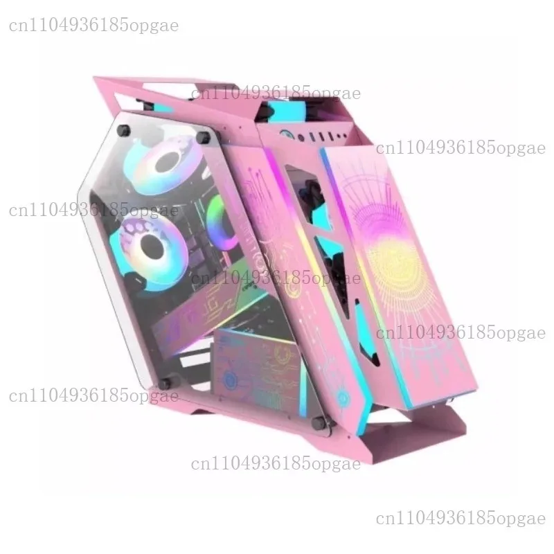 ハイエンドゲーミングPCケース、内蔵LEDパネルとファン搭載 - Retro Gaming Pc Case のレビューと価格