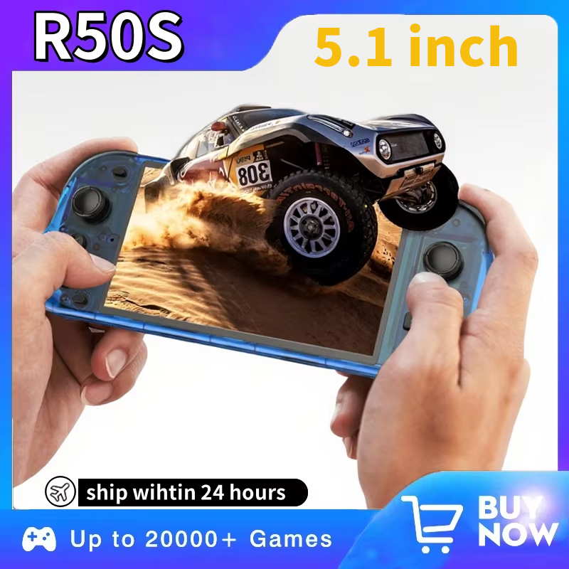 5.1インチ新型R50Sレトロ携帯型ビデオゲーム機 128G - Retro Gaming Kiosk のレビューと価格