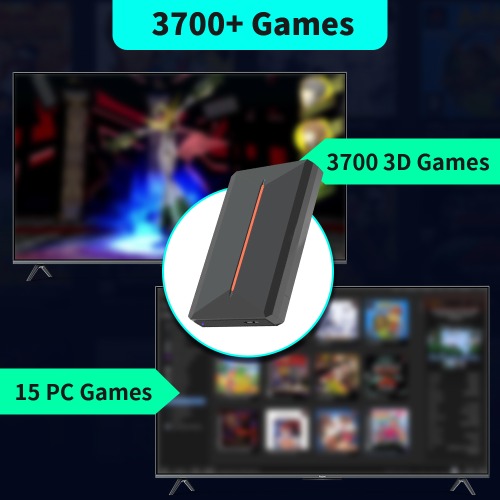 Launchbox-osポータブルHDDレトロゲームコンソー - Retro Gaming Kiosk のレビューと価格