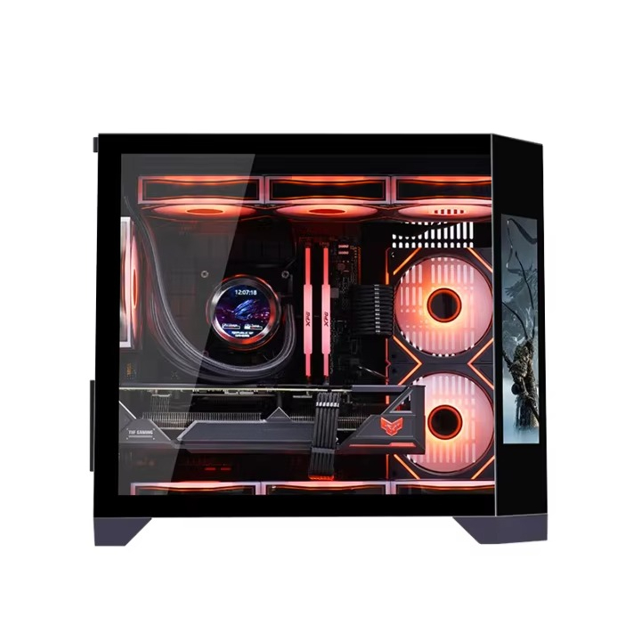 ファンレス新設計ミッドタワーMATXゲーマーPCケース、US - Retro Gaming Pc Case のレビューと価格
